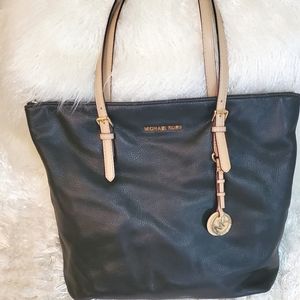 Michael Kors Black Leather Purse